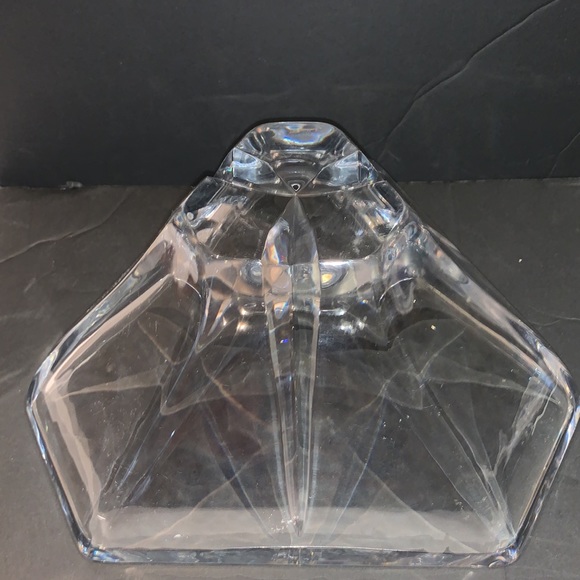 Miller Rogaska Crystal Triangular Bowl - Picture 5 of 5